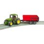 Bruder tractor John Deere 6920 cu remorca basculabila